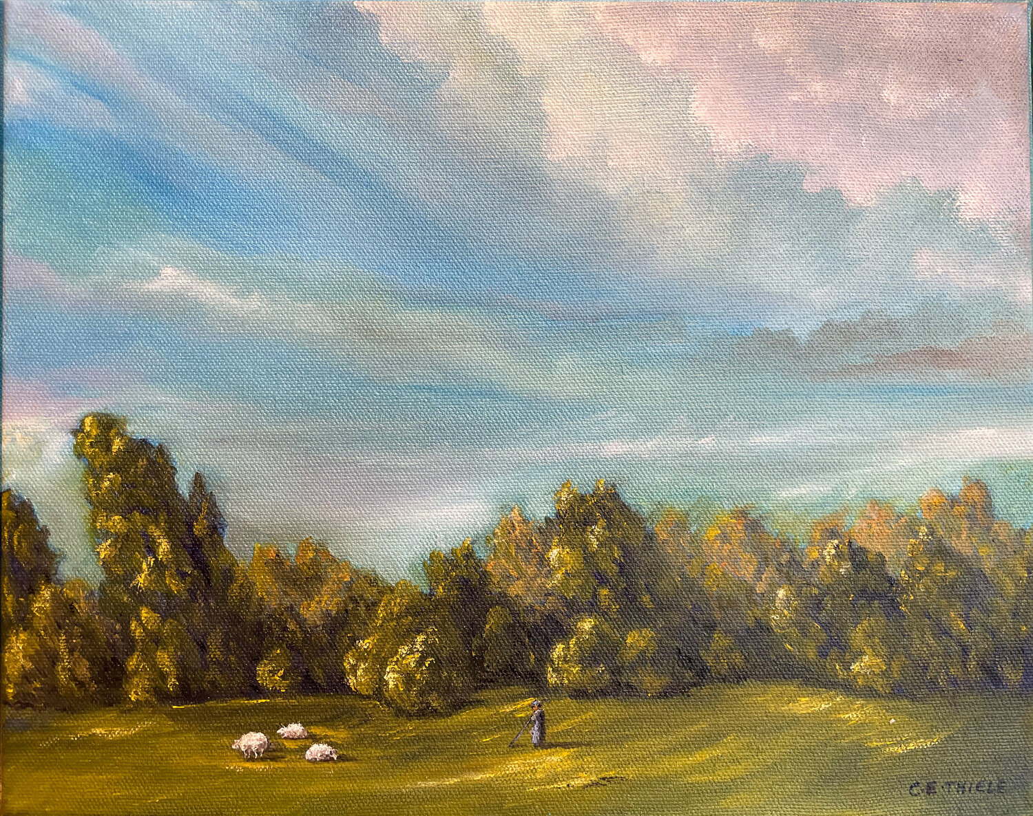 Landschaft im Spätsommer Carola E. Thiele