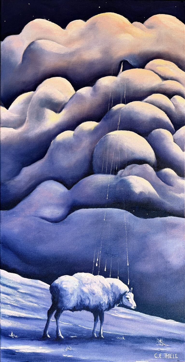 The Guardiens of the Dreams Carola E. Thiele Originalgemälde zu verkaufen