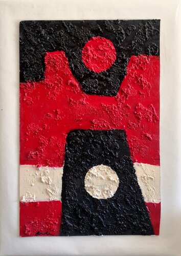 Luna roja de Juan Varela, Pintura a la venta en Singulart