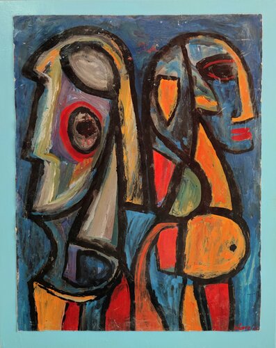 Prepared to fight di Juan Varela, Pittura in vendita su Singulart