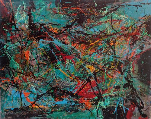 Cartografía mental de Sara van Juan Varela, Schilderij te koop op Singulart