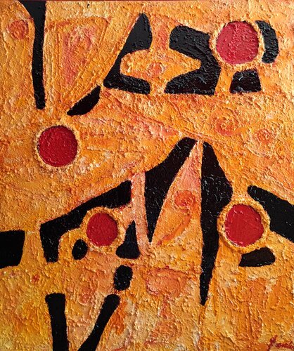 Galactic. Message van Juan Varela, Schilderij te koop op Singulart