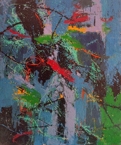 Walking on the sea de Juan Varela, Pintura a la venta en Singulart