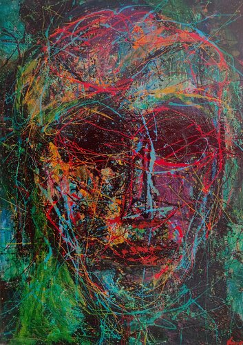 Someone's portrait di Juan Varela, Pittura in vendita su Singulart