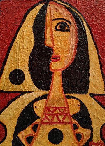 Egyptian Love di Juan Varela, Pittura in vendita su Singulart