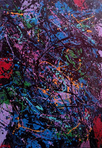 Fireworks di Juan Varela, Pittura in vendita su Singulart