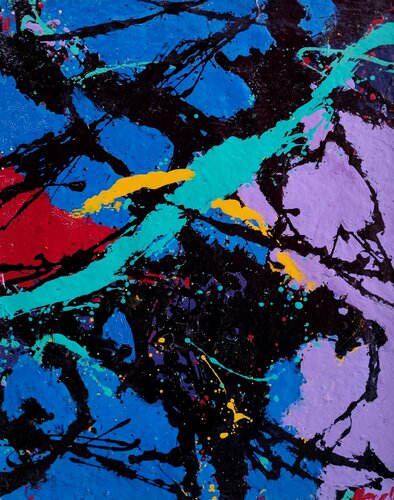 Flowing di Juan Varela, Pittura in vendita su Singulart