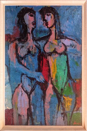 Je t'aime moi non plus van Juan Varela, Schilderij te koop op Singulart
