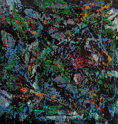 Caleidoscopio by Juan Varela, Painting for Sale on Singulart