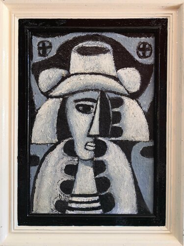 Woman without hat van Juan Varela, Schilderij te koop op Singulart