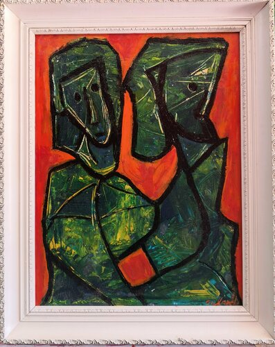 Love Story di Juan Varela, Pittura in vendita su Singulart