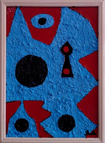 Blue Rhino by Juan Varela, Painting for Sale on Singulart