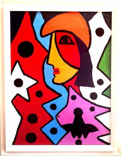 Lydia et Paris, mon Dieu!!! di Juan Varela, Pittura in vendita su Singulart