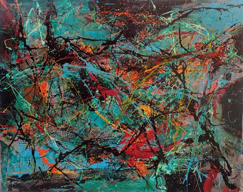 Cartografía mental de Sara van Juan Varela, Schilderij te koop op Singulart