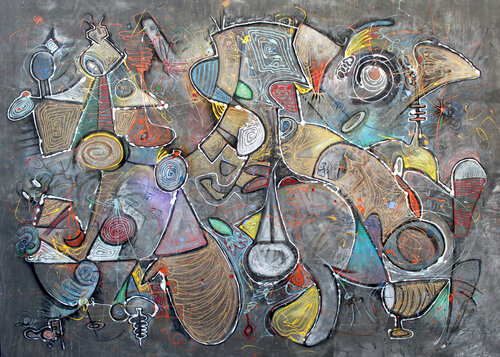 Drizzy got the $, Brizzy don't! van Bruce Rubenstein, Schilderij te koop op Singulart