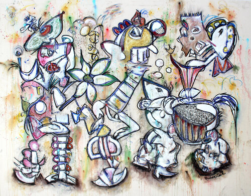 Te Extrano van Bruce Rubenstein, Schilderij te koop op Singulart