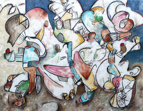 S.H.A.F.T. van Bruce Rubenstein, Schilderij te koop op Singulart