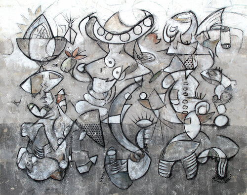 Dragon Slayer van Bruce Rubenstein, Schilderij te koop op Singulart