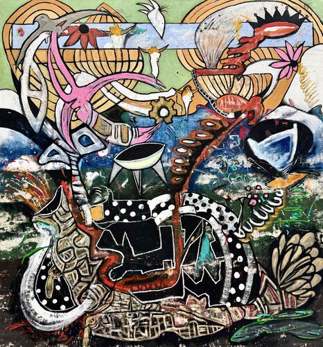 Tokyo Drift van Bruce Rubenstein, Schilderij te koop op Singulart