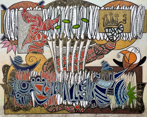 Minecraft di Bruce Rubenstein, Pittura in vendita su Singulart