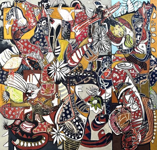 The Cure A Forest de Bruce Rubenstein, Pintura a la venta en Singulart