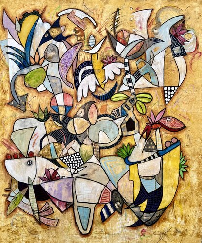 Fusion Contusion von Bruce Rubenstein, Malerei kaufen auf Singulart