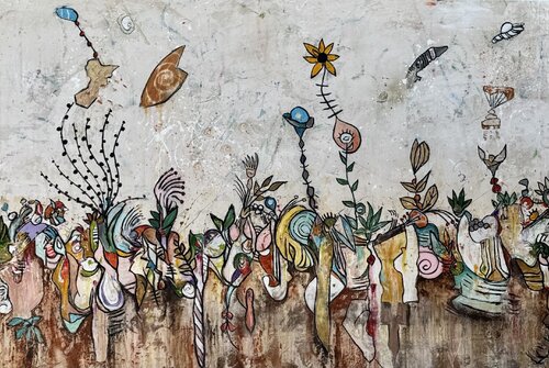 Lunar Landscape de Bruce Rubenstein, Pintura a la venta en Singulart
