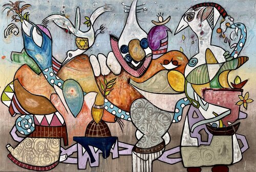 Dreamscape by Bruce Rubenstein, Painting for Sale on Singulart