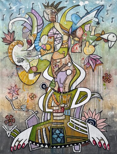 We Shall Dance Again di Bruce Rubenstein, Pittura in vendita su Singulart