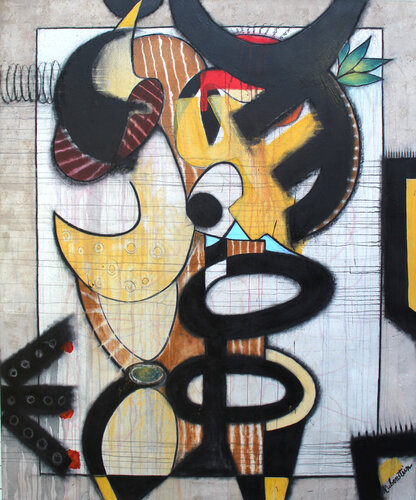 Don't Call Me, I'll Call You van Bruce Rubenstein, Schilderij te koop op Singulart