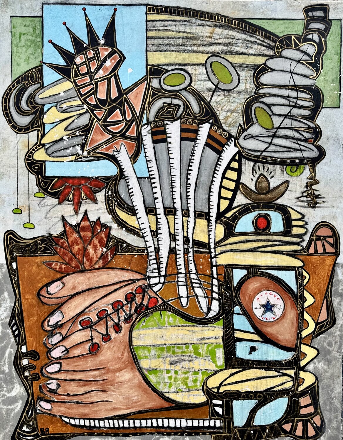 High Top Con Bruce Rubenstein