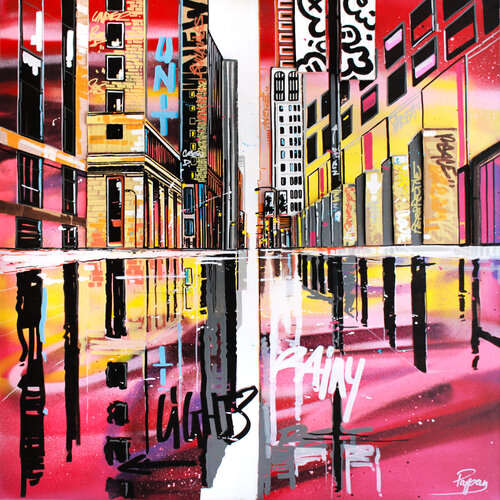 Street mirror van Pappay, Schilderij te koop op Singulart