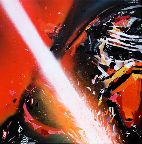 Kylo Ren di Pappay, Pittura in vendita su Singulart