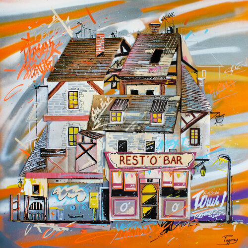 Rest'O'bar von Pappay, Malerei kaufen auf Singulart