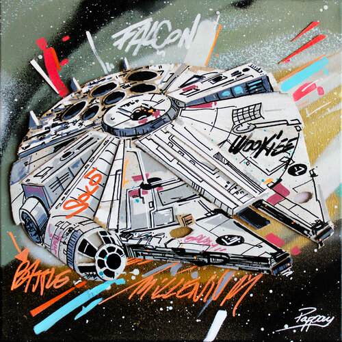 Famous spacecraft di Pappay, Pittura in vendita su Singulart