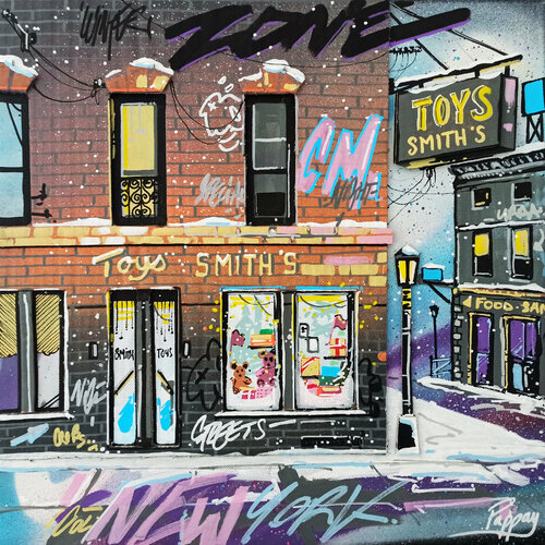 Smith's shop van Pappay, Schilderij te koop op Singulart