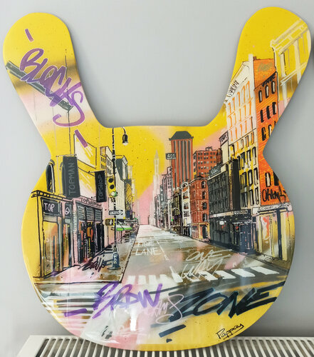 Street lights van Pappay, Schilderij te koop op Singulart