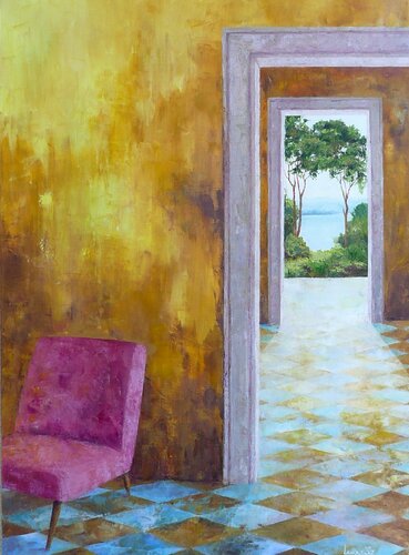 Après la pluie by Laurelle Bessé, 油畫 for Sale on Singulart
