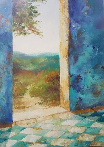 Escape by Laurelle Bessé, 油畫 for Sale on Singulart
