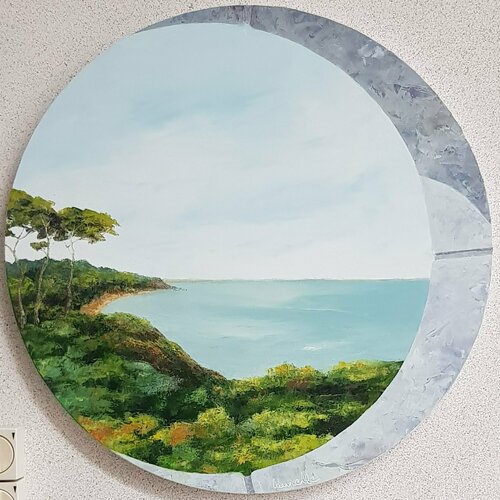 La côte sauvage by Laurelle Bessé, 油畫 for Sale on Singulart