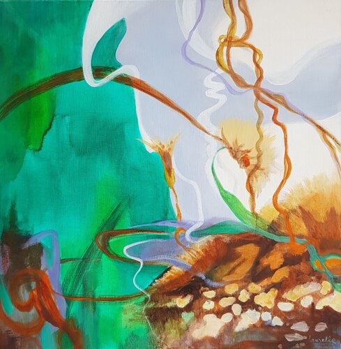Symphonie by Laurelle Bessé, 油畫 for Sale on Singulart