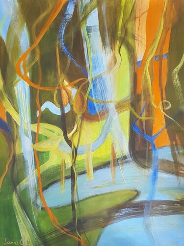 Jungle 2 by Laurelle Bessé, 紙面作品 for Sale on Singulart