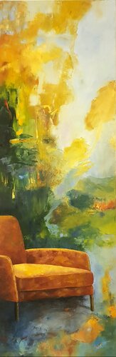 Rêve d'évasion by Laurelle Bessé, 油畫 for Sale on Singulart