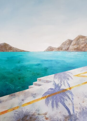 Les ombres by Laurelle Bessé, 油畫 for Sale on Singulart