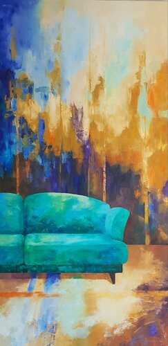 L'Audacieux by Laurelle Bessé, 油畫 for Sale on Singulart