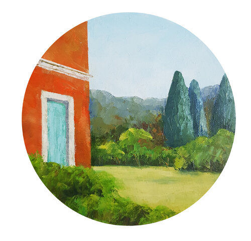 Un coin d'Italie by Laurelle Bessé, 油畫 for Sale on Singulart
