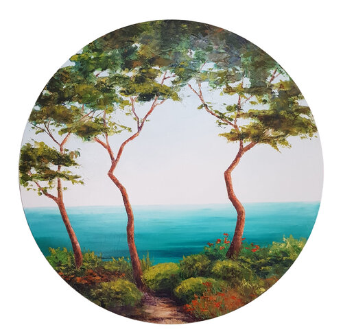 Tentation forte by Laurelle Bessé, 油畫 for Sale on Singulart