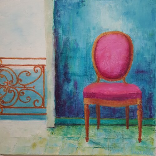 Vue mer by Laurelle Bessé, 油畫 for Sale on Singulart