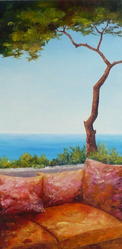 Le Belvédère by Laurelle Bessé, 油畫 for Sale on Singulart