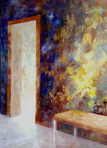 Un mur d'histoires von Laurelle Bessé, Malerei kaufen auf Singulart